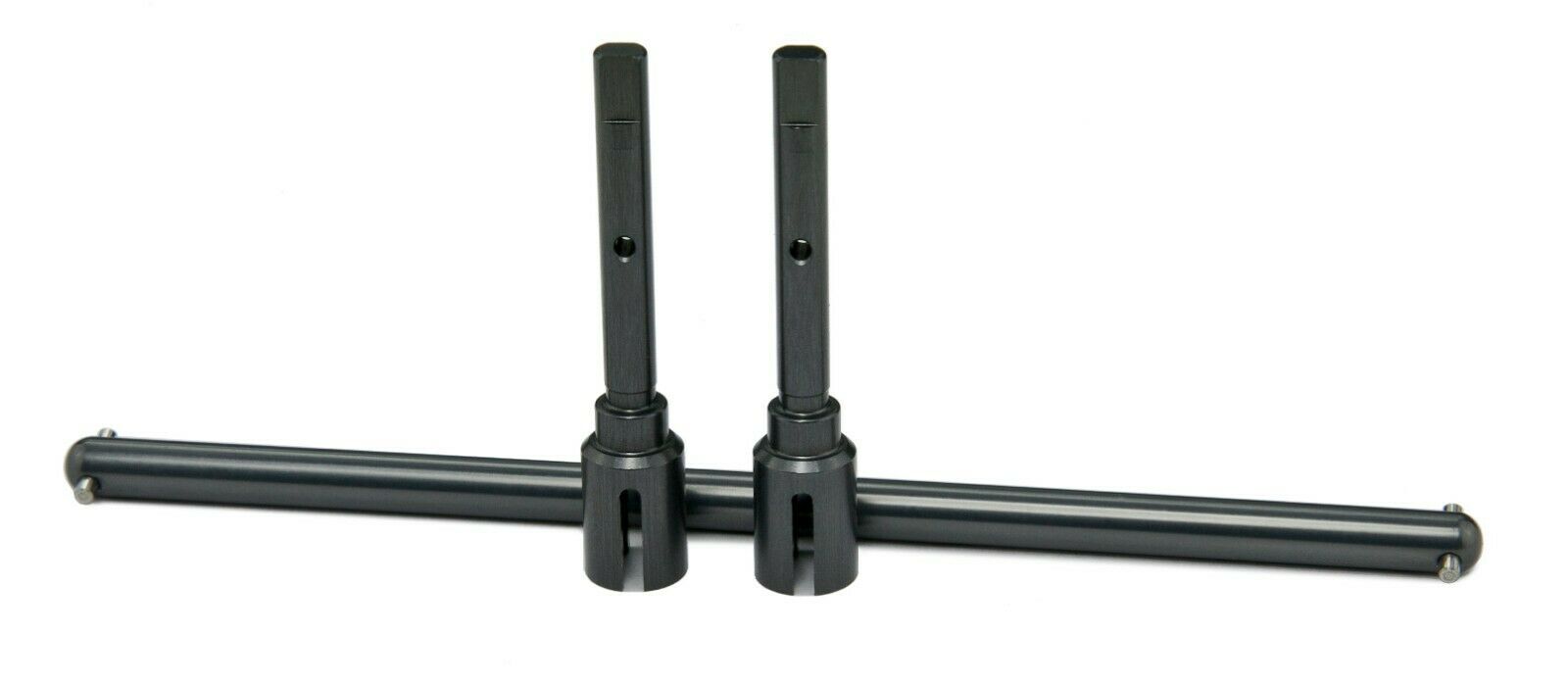 Replacement GREY Aluminum Propeller Shaft and Joint to TAMIYA 54501 54502 -TT02